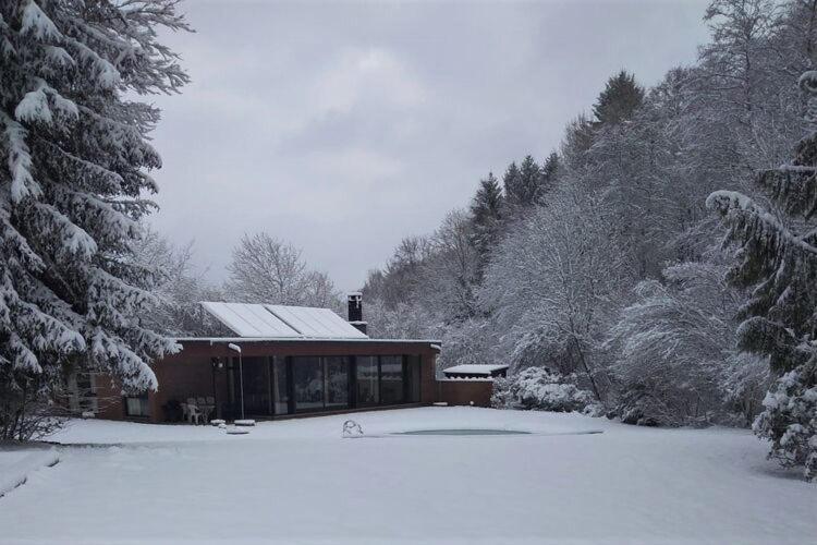 Luxury Villa With Swimming Pool Stavelot Luaran gambar